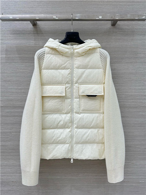 브루넬로 쿠치넬리 후드 패딩 자켓 (충전재-거위털) B68901 2025/신상