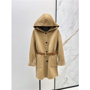 프라다 캐시미어 후드 코트 P69205 2025/신상