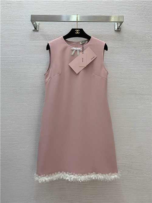 미우미우 민소매 원피스 M82996 2025/신상