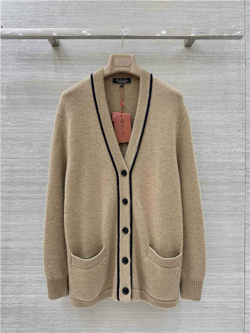 로로피아나 캐시미어 긴팔 가디건 L76657 2025/신상