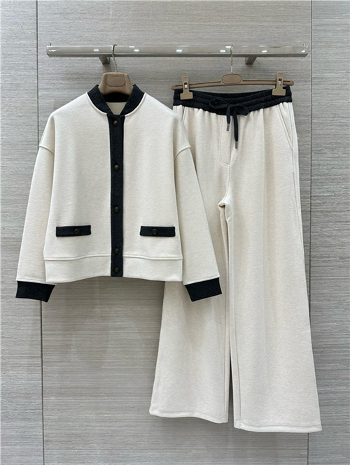 브루넬로 쿠치넬리 긴팔 가디건 캐주얼 바지 세트 B46857 2025/신상