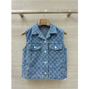 구찌 데님 조끼 G33105 2025/신상