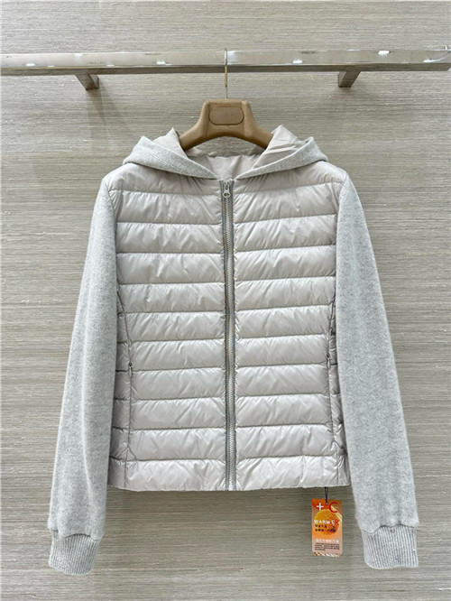 브루넬로 쿠치넬리 후드 패딩 자켓 (충전재-거위털) B68602 2025/신상