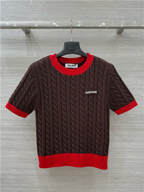 미우미우 반팔 니트 M42492 2025/신상