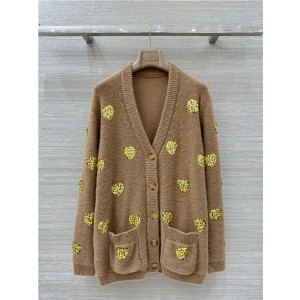 발렌티노 캐시미어 긴팔 가디건 V74704 2025/신상