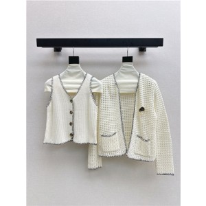 샤넬 조끼 긴팔 가디건 세트 C13503 2025/신상