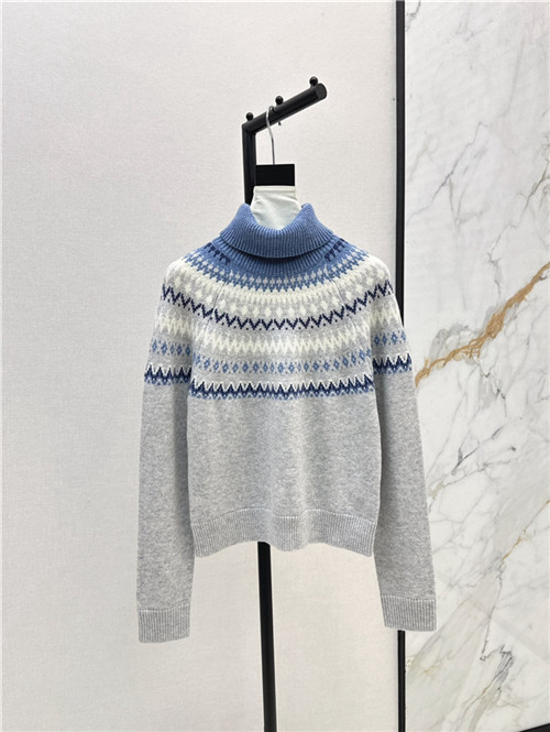 로로피아나 긴팔 니트 목플라 L63301 2025/신상