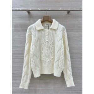 셀린느 긴팔 폴로 니트 C12809 2025/신상