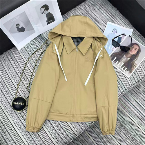 미우미우 양면 후드 자켓 M84505 2025/신상