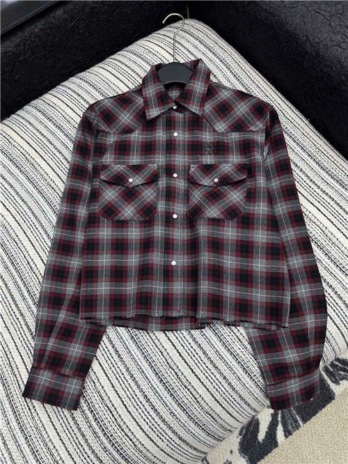 미우미우 긴팔 셔츠 M82609 2025/신상