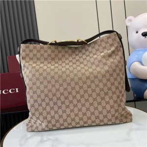 구찌 GG 스웨이드 라지 숄더백 850546 2025/신상