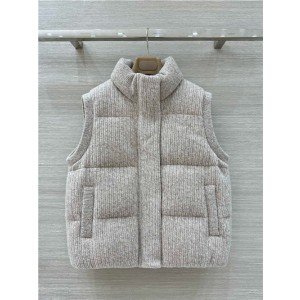 브루넬로 쿠치넬리 패딩 조끼 (충전재-거위털) B69802 2025/신상