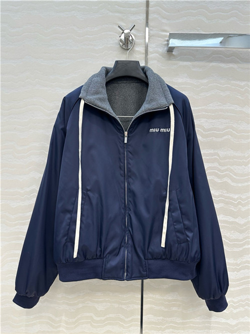 미우미우 양면 후드 자켓 M84304 2025/신상
