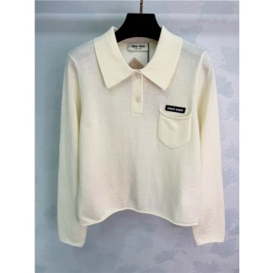 미우미우 긴팔 폴로 니트 M62259 2025/신상