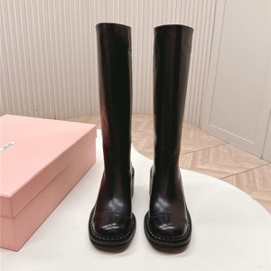 미우미우 여성용 부츠 (굽높이5CM) M66623-1 2025/신상