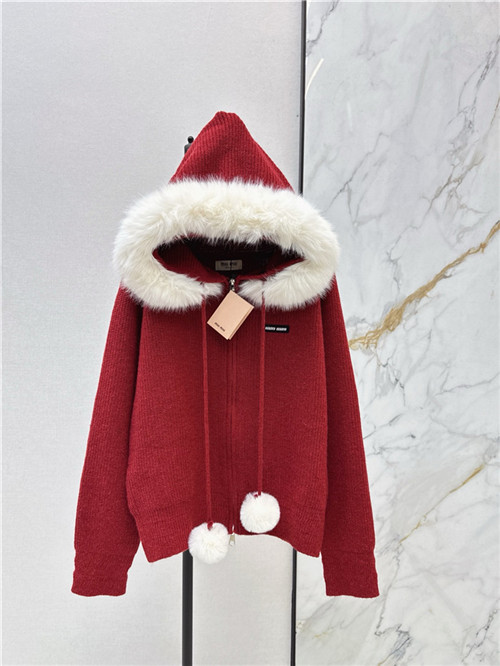 미우미우 후드 자켓 M92208 2025/신상