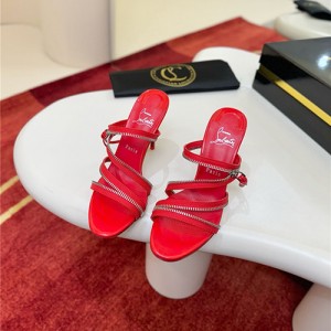 크리스찬루부탱 여성용 슬리퍼 (굽높이10CM) C39822-2 2025/신상