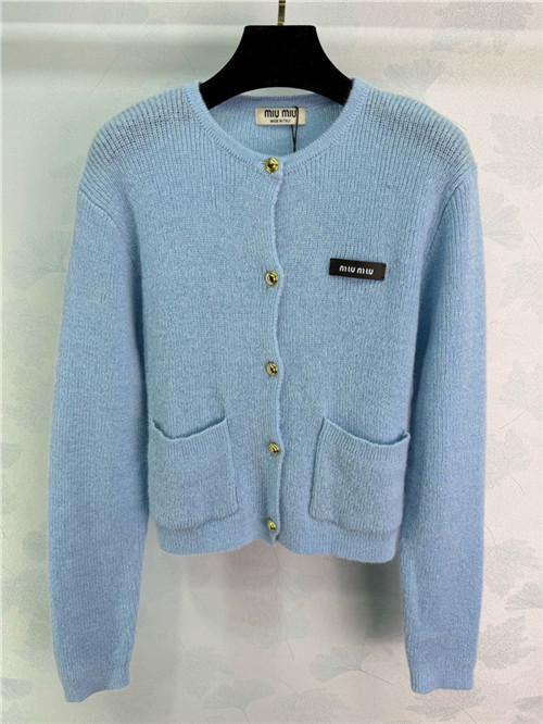 미우미우 긴팔 가디건 M12605 2026/신상