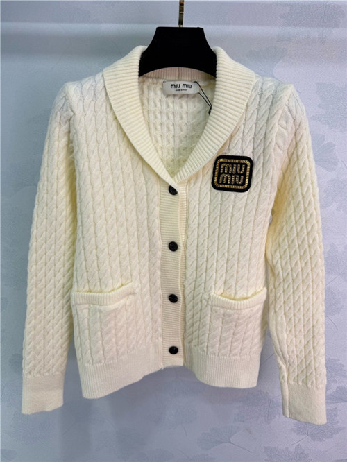 미우미우 긴팔 가디건 M02355 2026/신상