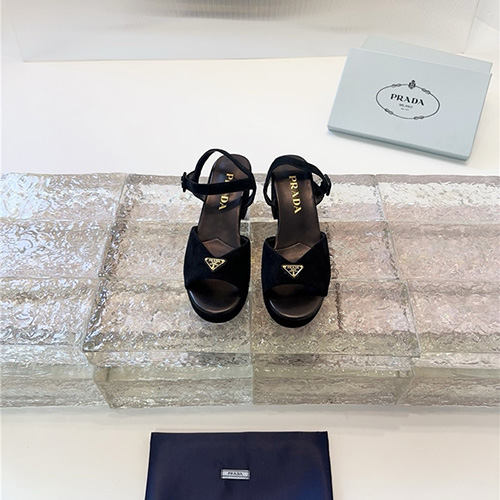 프라다 여성용 샌들 (굽높이7.5CM) P76413-1 2026/신상