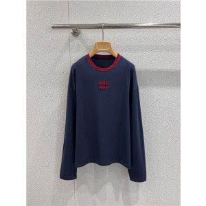 미우미우 긴팔 티셔츠 M91852 2026/신상