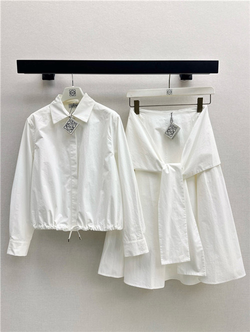 로에베 긴팔 셔츠 스커트 세트 L54207 2026/신상