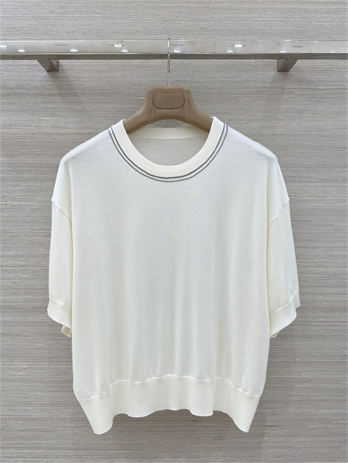 브루넬로 쿠치넬리 반팔 니트 B73905 2026/신상