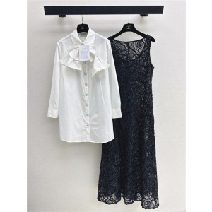 샤넬 긴팔 셔츠 민소매 원피스 세트 C04801 2026/신상