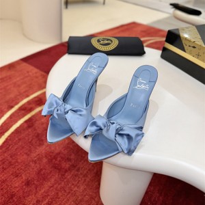 크리스찬루부탱 여성용 슬리퍼 (굽높이10CM) C37813-1 2026/신상