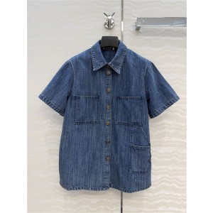 샤넬 데님 반팔 셔츠 C72997 2026/신상