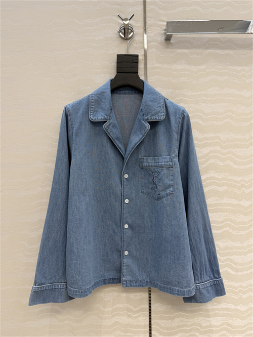 생로랑 데님 셔츠 Y82998 2026/신상